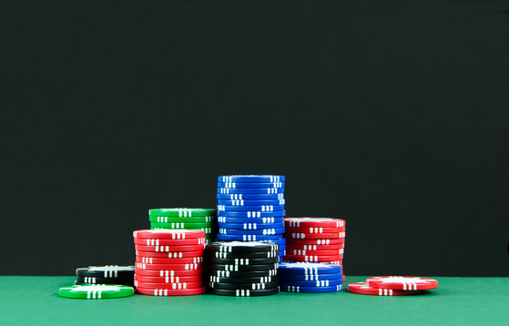 Poker chips storage