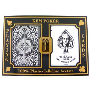 plastic poker cards
