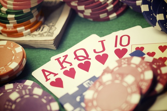 Casino poker table top