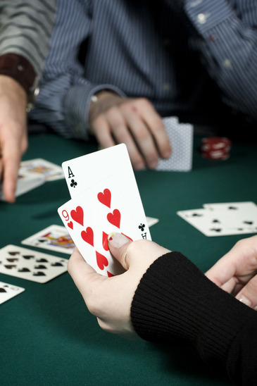 Hand in poker